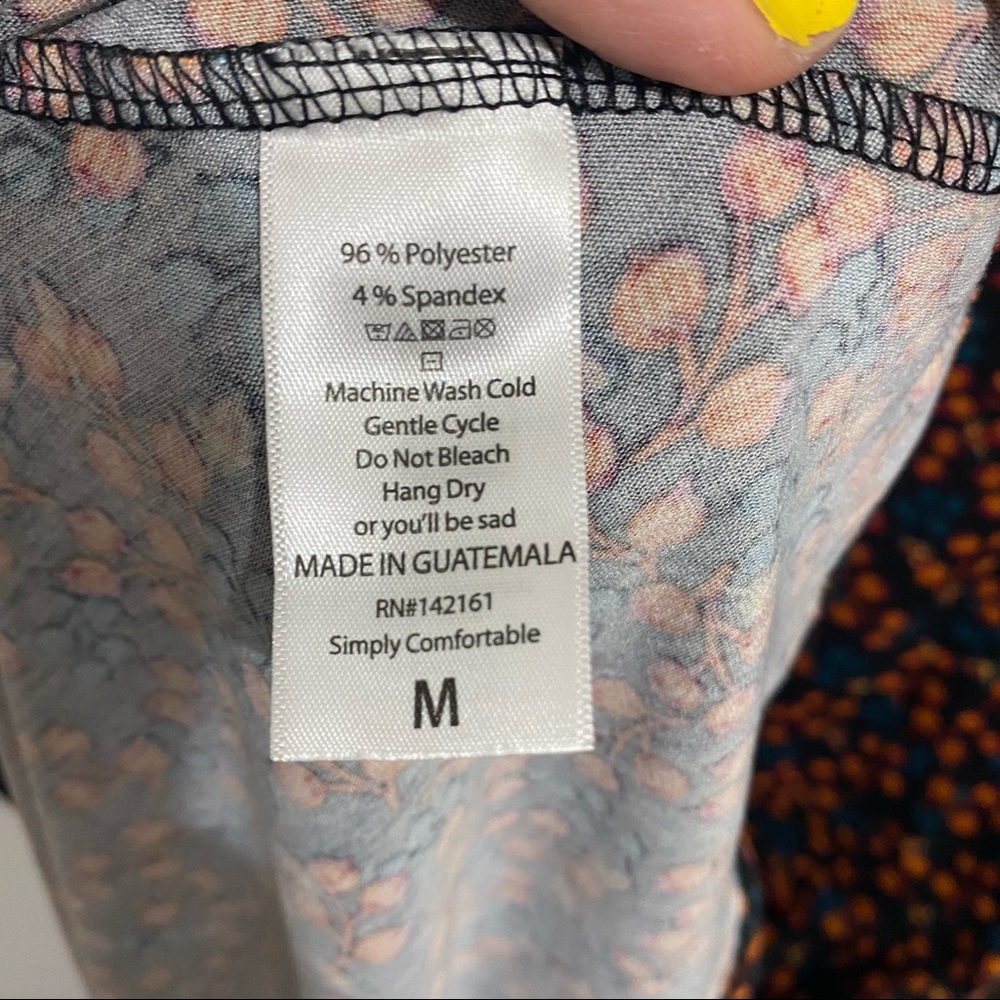 LulaRoe Nicole Dress L - Picture 8 of 11